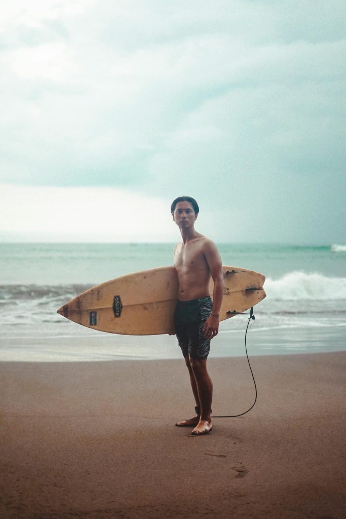 Local guide surf from bali